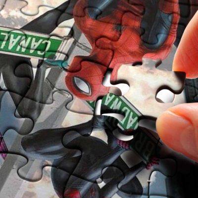 Spider Man Star Miles Morales Spider Gwen Go Home Comics Marvel Gifts Lover Jigsaw Puzzle GameSpider Man Marvel Comics Fan Gift 3