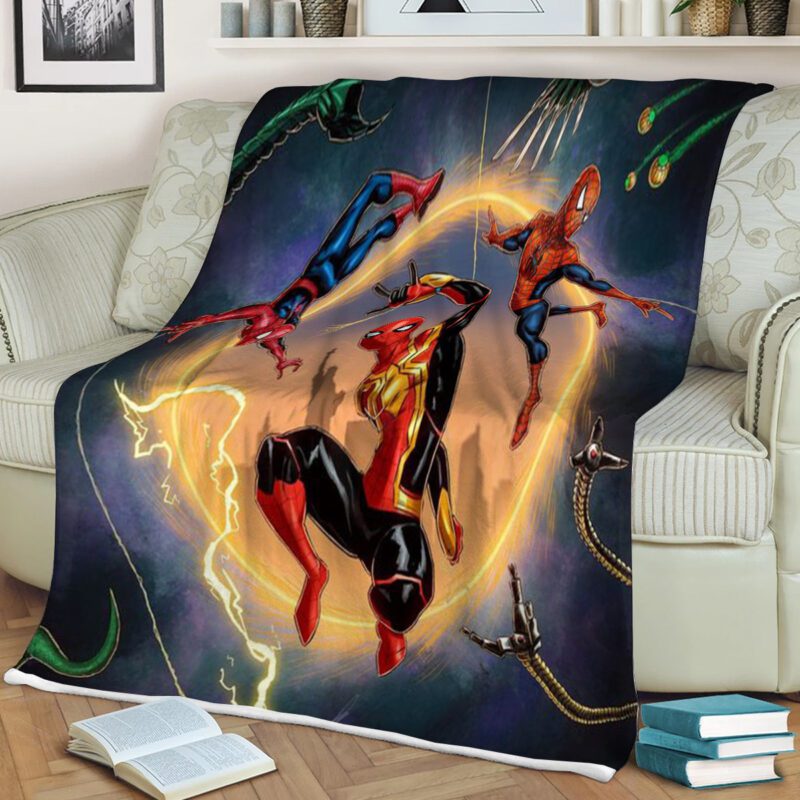 Spiderman No Way Home 102 Comfy Sofa Throw Blanket Gift