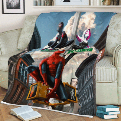Spider-man Star Miles Morales Spider-gwen Go Home Series Comics Gift Lover Comfy Sofa Throw Blanket Gift 1 Spider man Star Miles Morales Spider gwen Go Home Series Comics Gift Lover Comfy Sofa Throw Blanket Gift 1