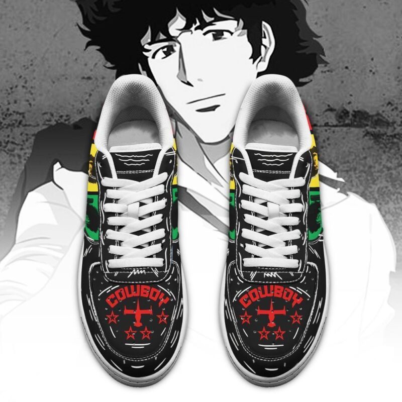 Spike Spiegel Sneakers Cowboy Bebop Anime Custom Shoes Air Force 1 Sneakers 1