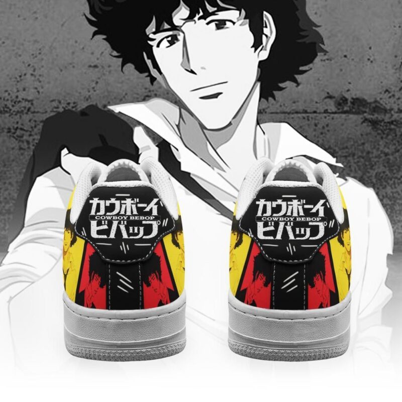 Spike Spiegel Sneakers Cowboy Bebop Anime Custom Shoes Air Force 1 Sneakers 2