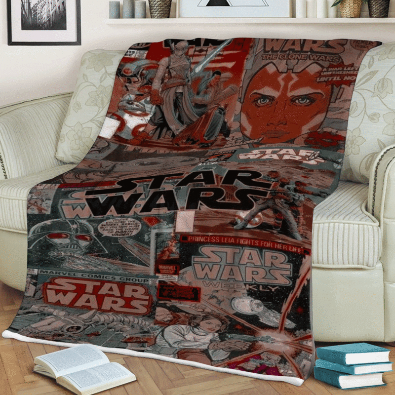 Star Wars Movies 678 Christmas Gift Comfy Sofa Throw Blanket Gift