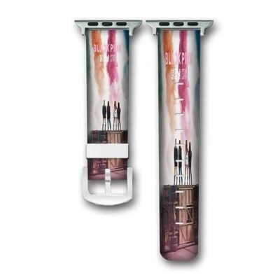 Stay Blackpink Custom Apple Watch Band Genuine Wrist Band Replacement