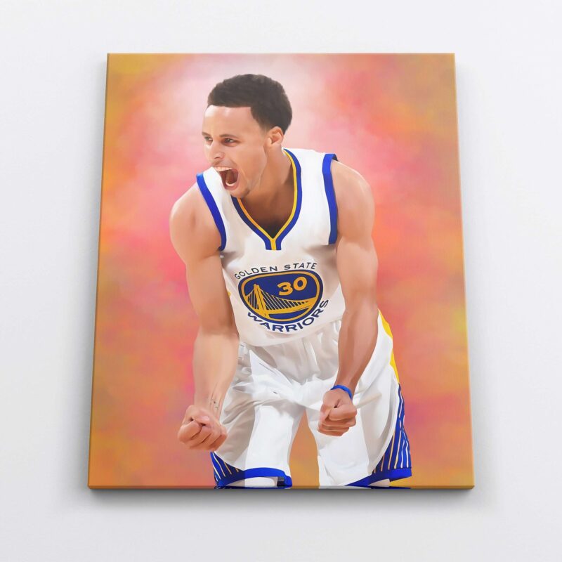 Steph Curry Canvas Print