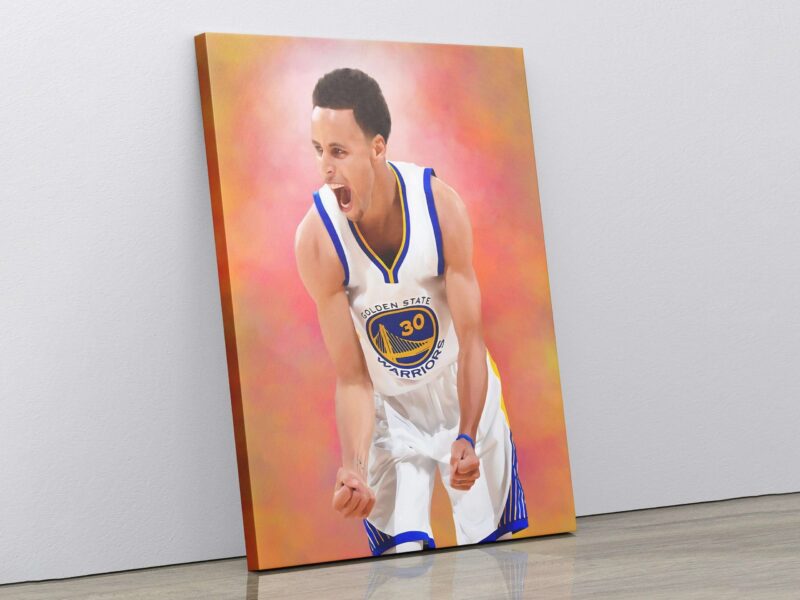 Stephen Curry Basketball Art