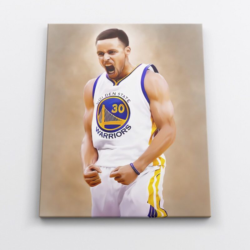 Steph Curry Canvas Print