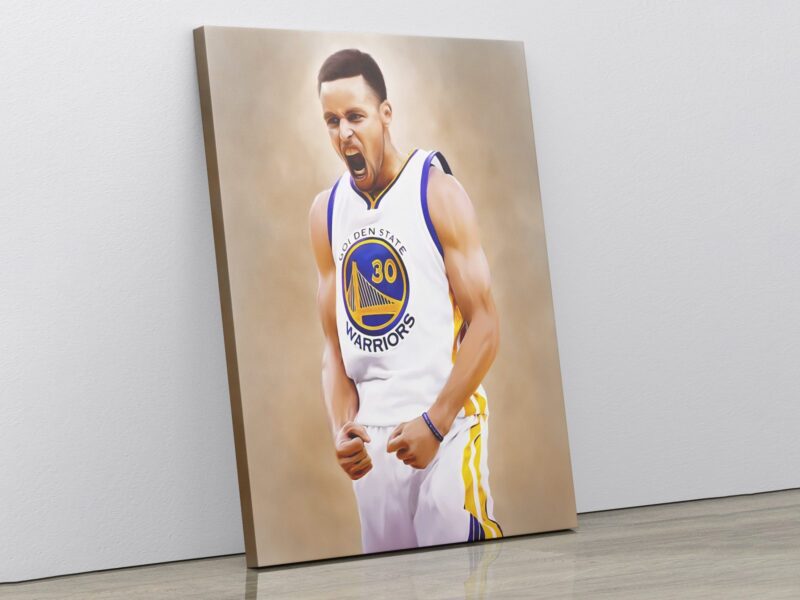 Stephen Curry Basketball Art