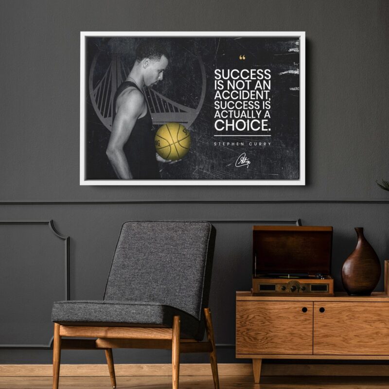 Basketball Quote Wall Canvas