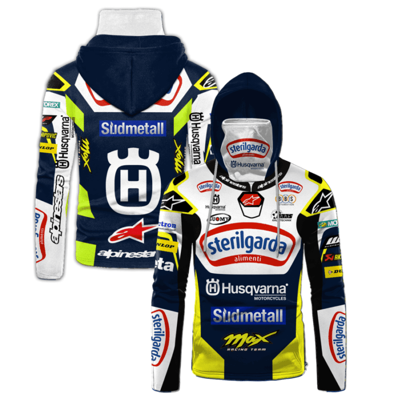 Sterilgarda Husqvarna Max Racing Gaiter Hoodie 665