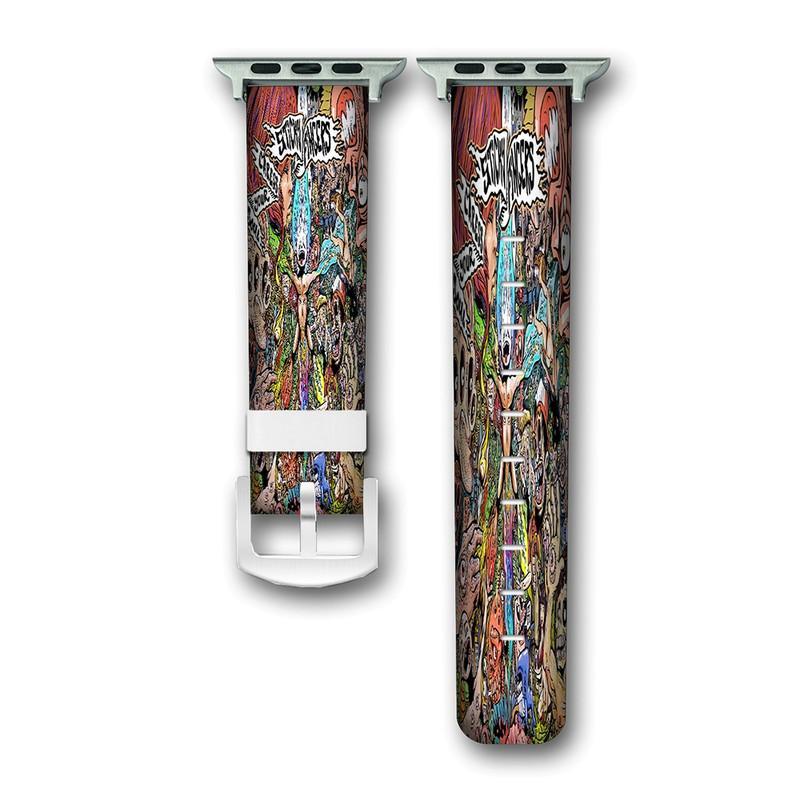 Sticky Fingers Art Custom Apple Watch Band Genuine Wrist Band ...