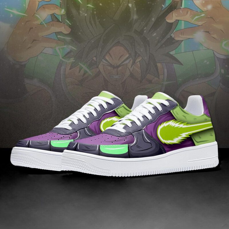 Super Broly Air Force 1 Sneakers Custom Skill Dragon Ball Anime Shoes 2