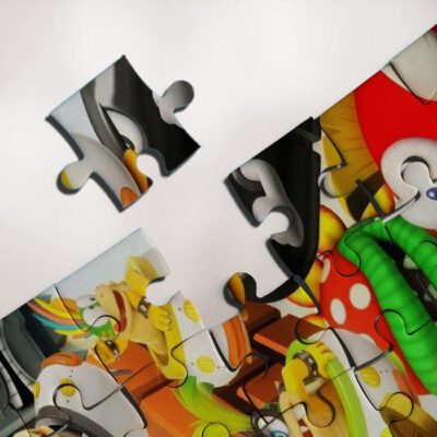 Super Mario All Characters Jigsaw Puzzle Game Super Mario Video Game Nintendo Fan Gift 3