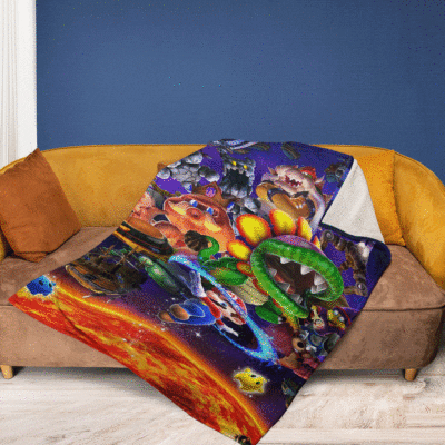 Super Mario Lucky Game Ver5 Gift Lover Comfy Sofa Throw Blanket Gift 2 Super Mario Lucky Game Ver5 Gift Lover Comfy Sofa Throw Blanket Gift 2