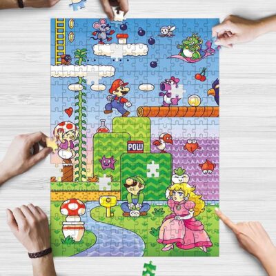 Super Mario Lucky Game Ver6 Gifts Lover Jigsaw Puzzle GameSuper Mario Lucky Game Fan Gift 2
