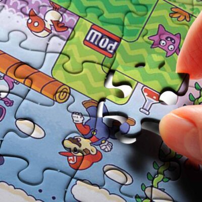 Super Mario Lucky Game Ver6 Gifts Lover Jigsaw Puzzle GameSuper Mario Lucky Game Fan Gift 4