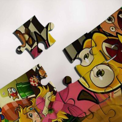 Super Mario Lucky Game Ver8 Gift Puzzle GameSuper Mario Fan Gift 3