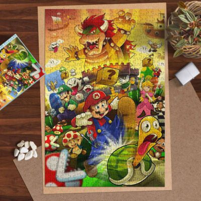 Super Mario Lucky Game Ver8 Gift Puzzle Game
