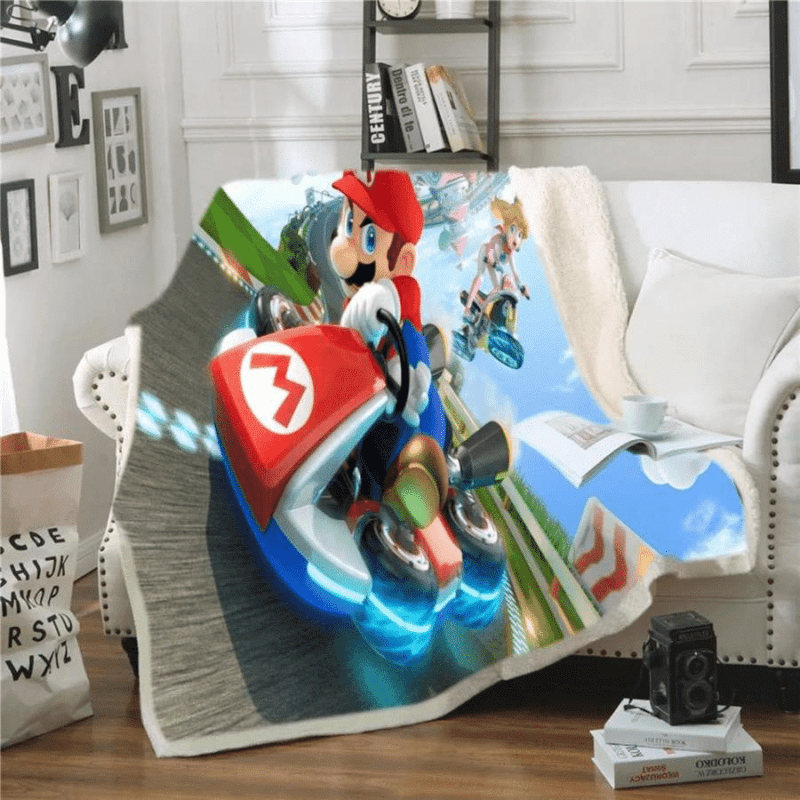 Super Mario Nintendo 11 Fleece Blanket