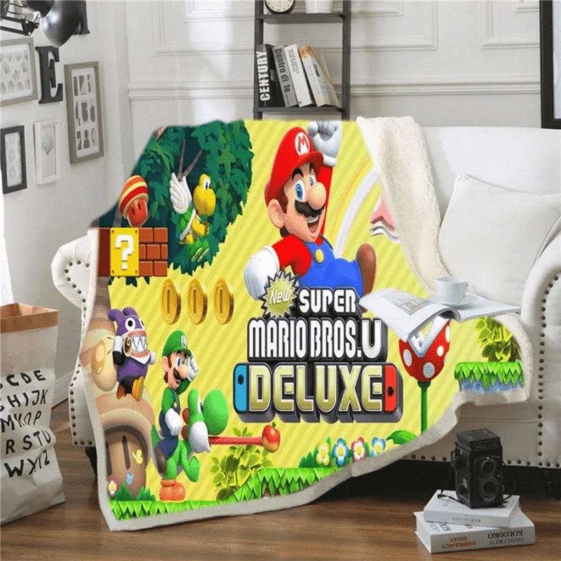 Super Mario Nintendo 12 Fleece Blanket