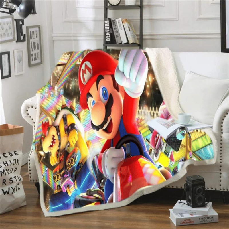 Super Mario Nintendo 13 Fleece Blanket