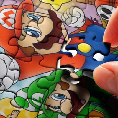 Super Mario Party Jigsaw Puzzle Game Super Mario Video Game Fan Gift 4