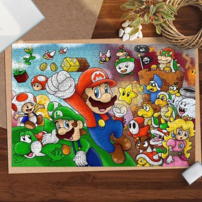 Super Mario Party Jigsaw Puzzle Game