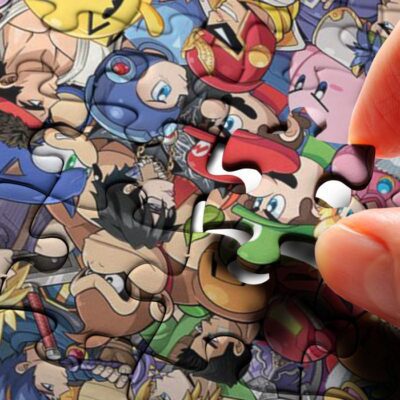Super Smash Bros Clash of Legends Jigsaw Puzzle Game Super Smash Brothers Fan Gift 4