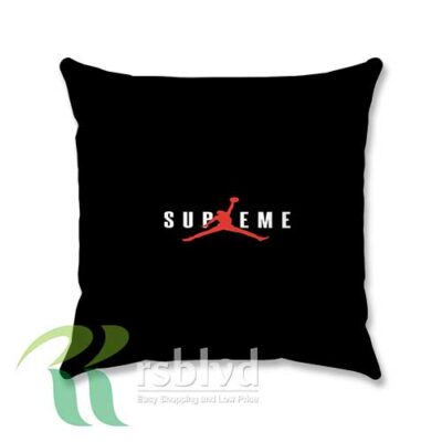 Supreme Jordan Logo Wallpaper Custom Pillow Case Cover