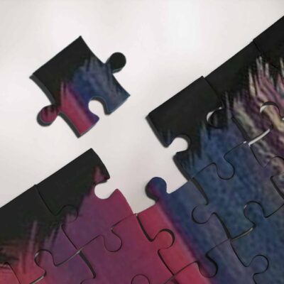 Sweet Love Of Mickey Couple Cartoon Disney Gifts Lover Jigsaw Puzzle GameMickey Mouse Fan Gift 3