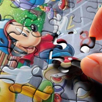 Sweet Love Of Mickey Couple Cartoon Disney Ver6 Gifts Lover Jigsaw Puzzle GameMickey Mouse Fan Gift 3