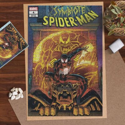 Symbiote Spider Man Movie Marvel Comics Ver15 Gifts Lover Jigsaw Puzzle Game