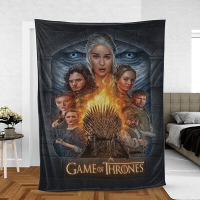 TV Series Game of Thrones Gift For Fan Comfy Sofa Throw Blanket Gift