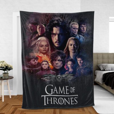 TV Series Game of Thrones Gift For Fan Comfy Sofa Throw Blanket Gift