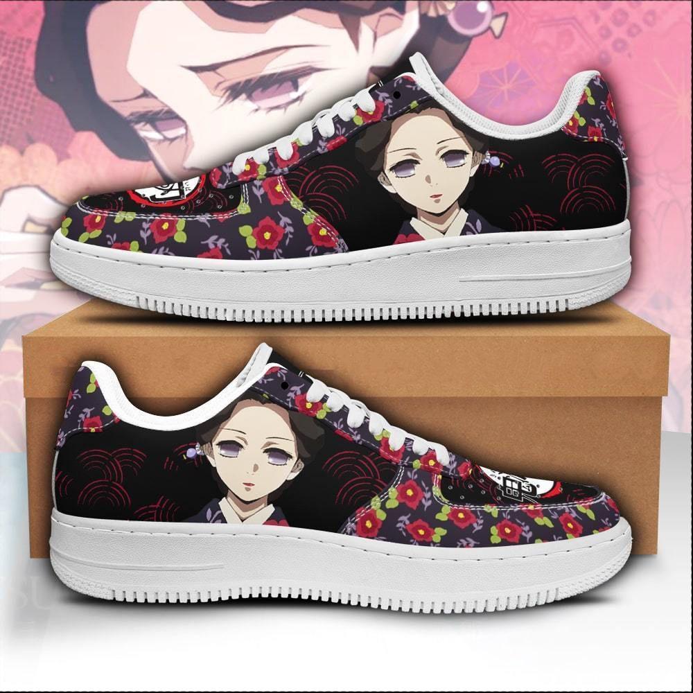 Tamayo Sneakers Custom Demon Slayer Anime Shoes Fan Air Force 1 ...