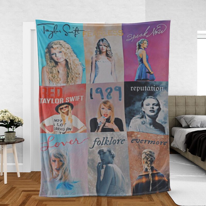 Taylor Swift Gift For Fan Comfy Sofa Throw Blanket Gift