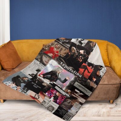 Taylor Swift Fan Gift Taylor Swift Reputation Comfy Sofa Throw Blanket Gift 2
