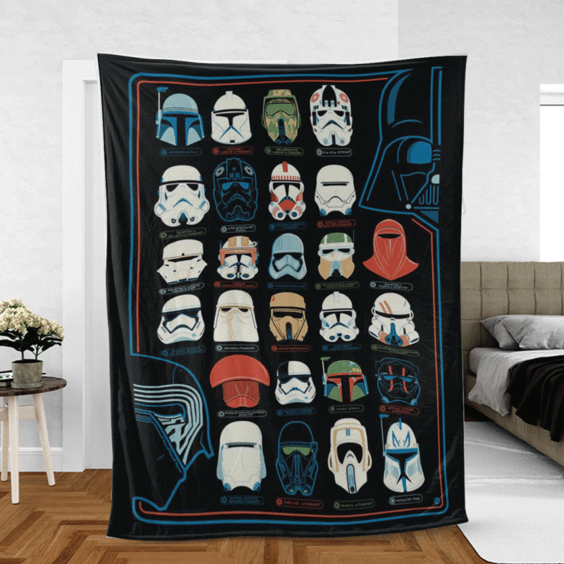 Star War Gift For Fan Comfy Sofa Throw Blanket Gift