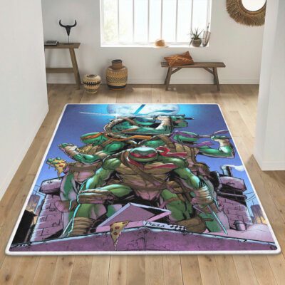 Teenage Mutant Ninja Turtles Series Movies Christmas Gift For lover Area Rug Living Room,Teenage Mutant Ninja Turtles Rug Floor Decor 1 Teenage Mutant Ninja Turtles Rug Floor Decor