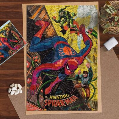 The Amazing Spider Man Movie Marvel Comics Ver13 Gifts Lover Jigsaw Puzzle Game