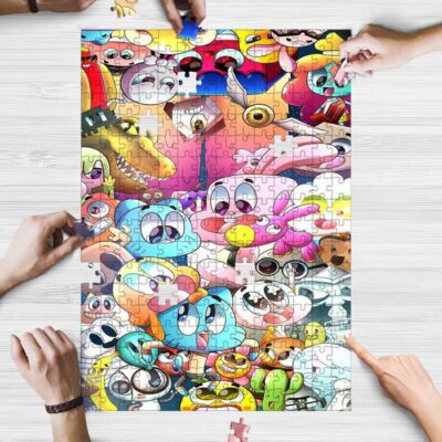 The Amazing World Of Gumball Jigsaw Puzzle Game, Gumball Fan Gift 1 Gumball Fan Gift