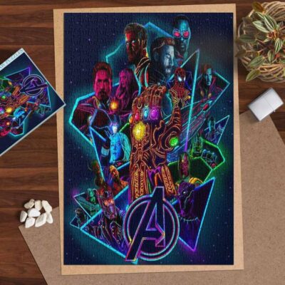 The Avengers Galaxy Marvels Lover Jigsaw Puzzle Game, The Avengers Galaxy Marvel Fan Gift, The Avengers Galaxy Marvel 2 The Avengers Galaxy Marvel