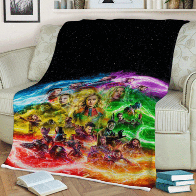 The Avengers Marvel Galaxy 6789 Christmas Gift,The Avengers Marvel Galaxy Gift For Fan Comfy Sofa Throw Blanket Gift