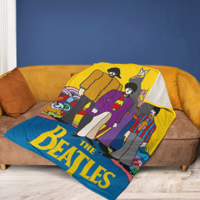 The Beatles Band Thanks You For The Memories Ver2 Christmas Gift Comfy Sofa Throw Blanket Gift 2