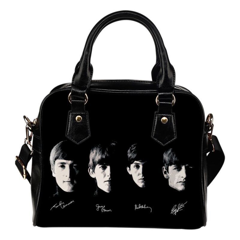 The Beatles Lady Leather Shoulder Hand Bag SB0082