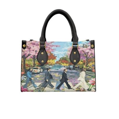 The Beatles Rock Band Abbey Road Fan Gift The Beatles Rock Band Fan Gift The Beatles Rock Band Fashion Lady Handbag LHB709 5
