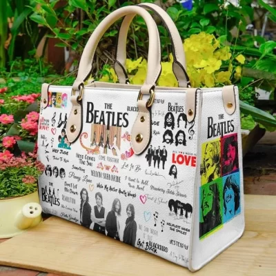The Beatles Rock Band Fashion Lady Handbag LHB934