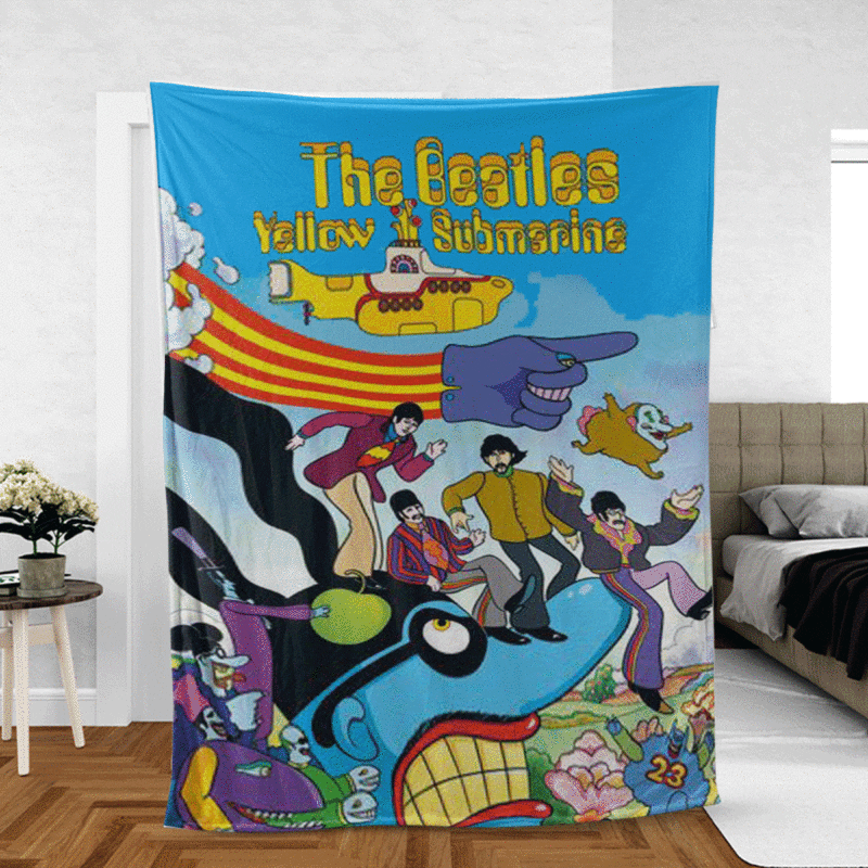 The Beatles Gift For Fan Comfy Sofa Throw Blanket Gift