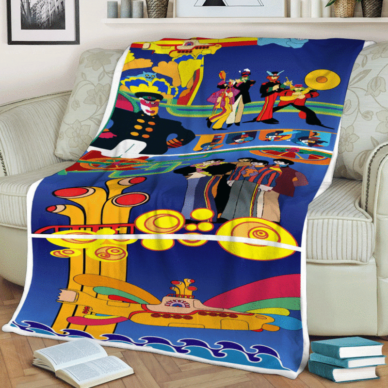 The Beatles Gift For Fan Comfy Sofa Throw Blanket Gift