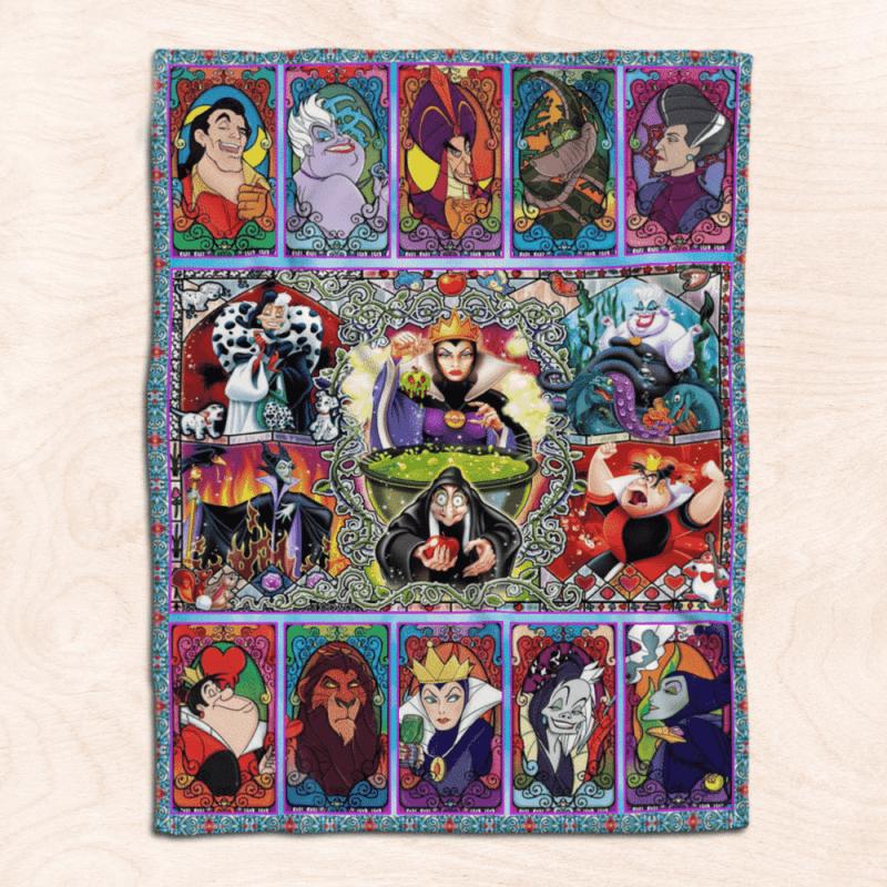 The Evilest Villains Horror Comfy Sofa Throw Blanket Gift No198