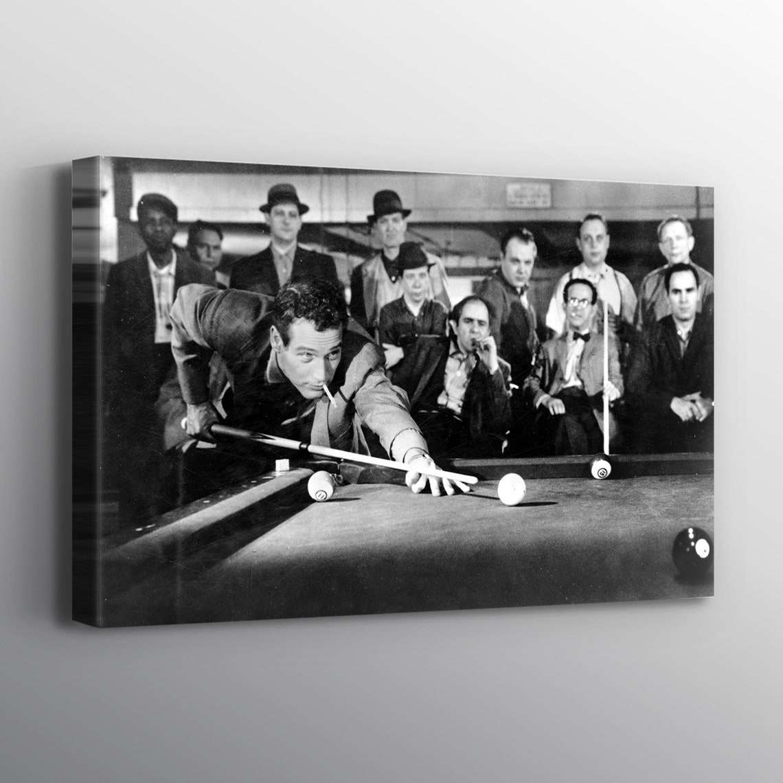 The Hustler Paul Newman Print Wall Art Canvas – Let the colors inspire you!